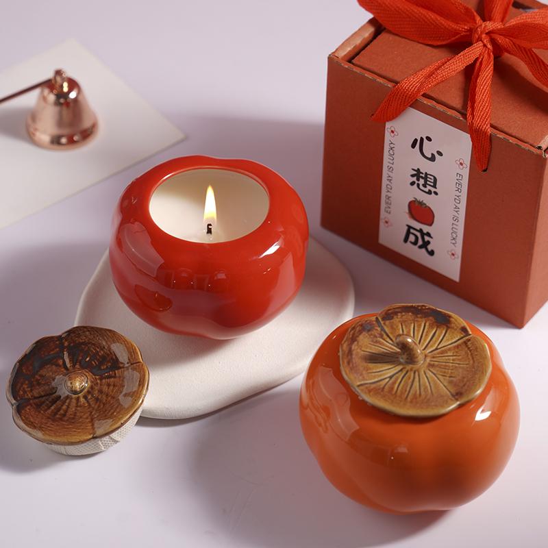 *秋柿烛光* Persimmon Aroma Candle 1