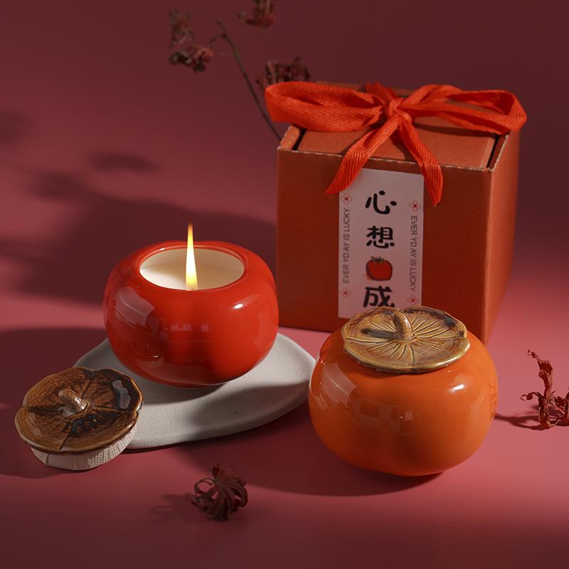 *秋柿烛光* Persimmon Aroma Candle 2