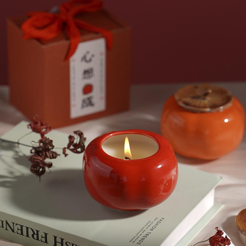 *秋柿烛光* Persimmon Aroma Candle 3