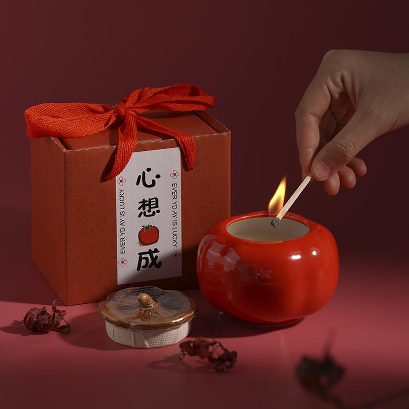 *秋柿烛光* Persimmon Aroma Candle 4